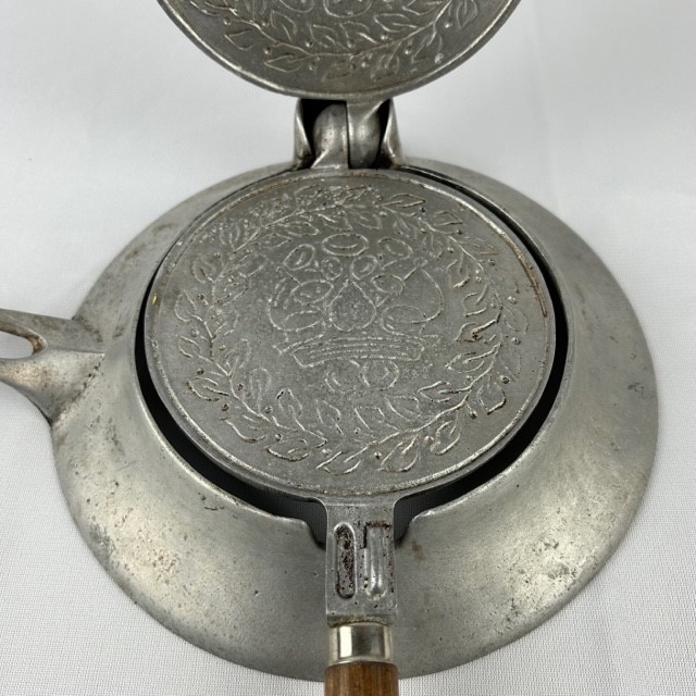 Nordic Ware Krumkake Iron, Silver