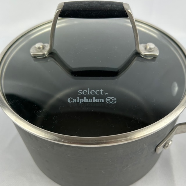 Select by Calphalon AquaShield Nonstick 2.5-Quart Sauce Pan with Lid