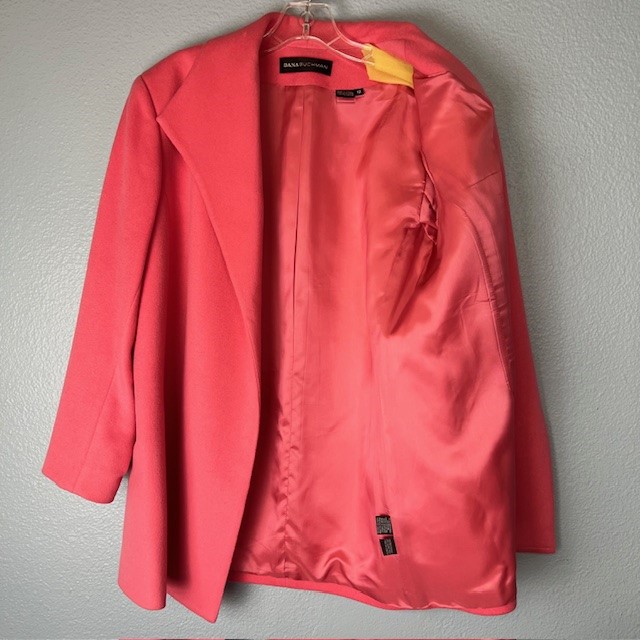 Dana Buchman Pink Cashmere Jacket - Assistance League of Tucson