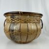 Rattan Tiki Style Handled Basket