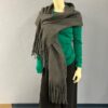 NWT Lucky Brand Gray Fringe Scarf