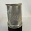 Set of 2 Antique Chinese Pewter Mugs