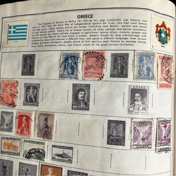 VTG Postage Stamps of the World Album