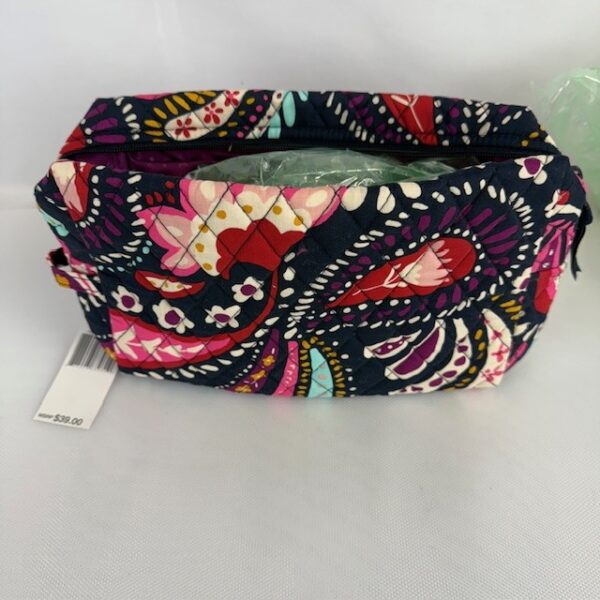 NWT Vera Bradley Large Cosmetic Painted Paisley