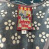 Johnny Was Cupra Rayon Gray Floral V-Neck Top - Size S