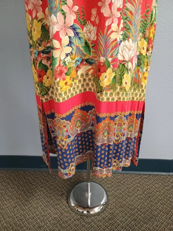 Johnny Was Floral Maxi Dress Sz S