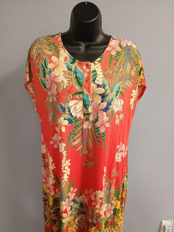 Johnny Was Floral Maxi Dress Sz S