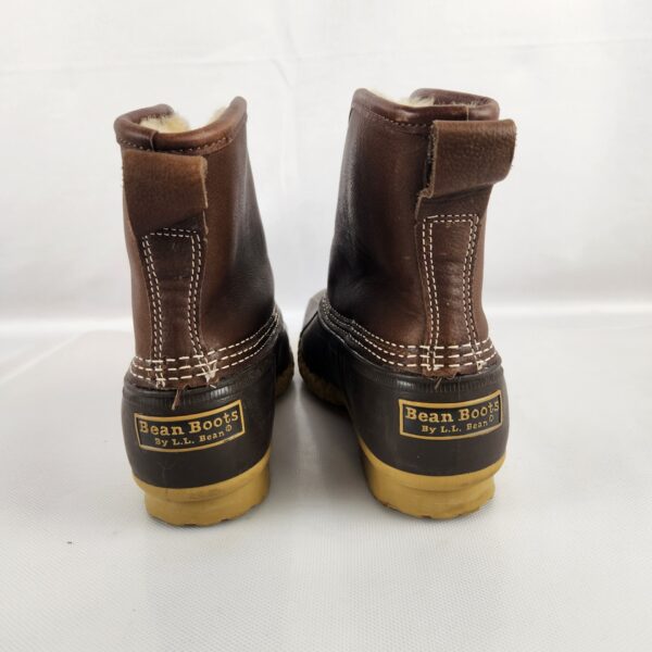 L.L. Bean USA Women's Leather Slip Duck Boots - Size 9