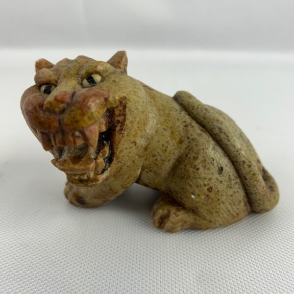 VTG Asian Lion Marble Figurine