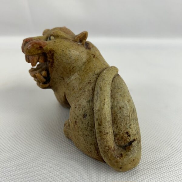 VTG Asian Lion Marble Figurine