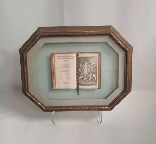 Victorian Shadowbox Poem ‘The Bouquet’