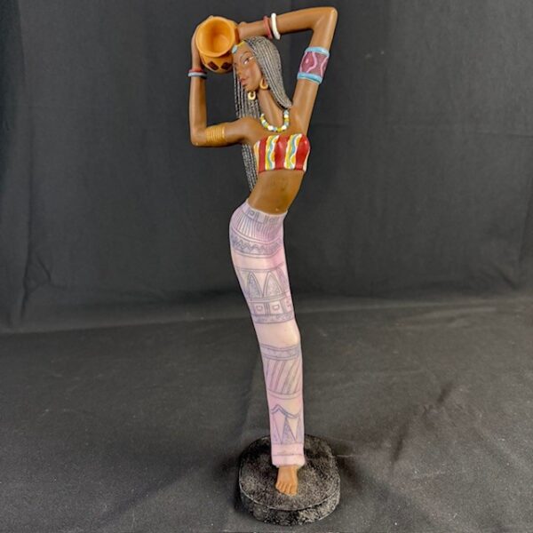 Resin Figurine of an African Woman