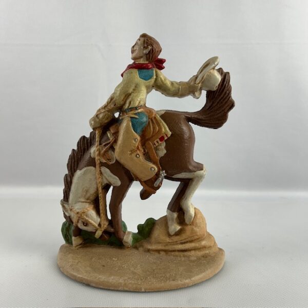 VTG Cast Iron Cowboy Doorstop