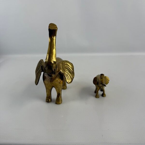 VTG Brass Elephant Pair