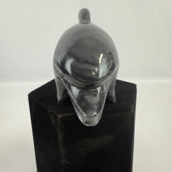 Black Marble Dolphin Figurine