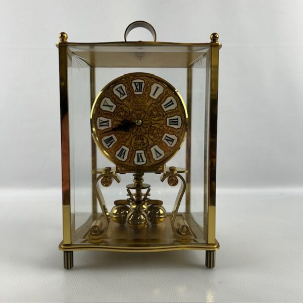 VTG Kundo Anniversary Carriage Clock in Glass Case