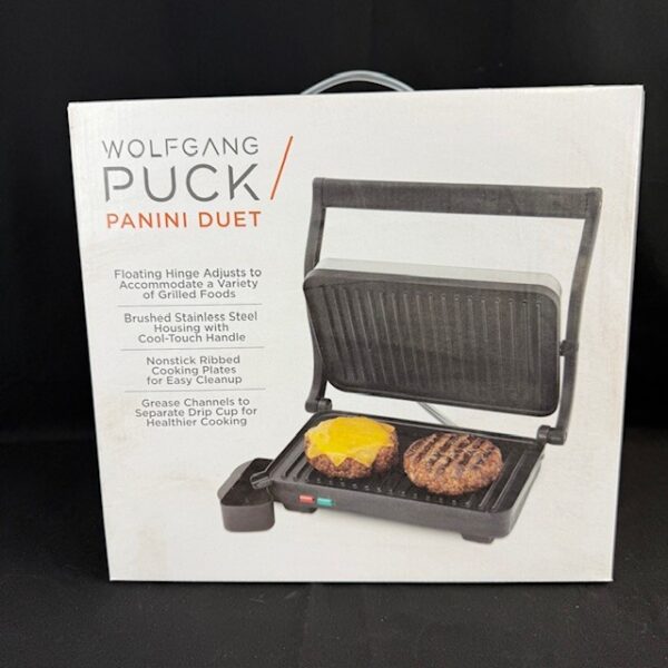 Wolfgang Puck Duet Panini Maker/Griddle - NIB