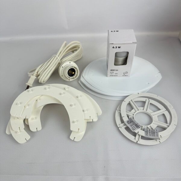 NIB Knappa Lotus White Pendant Indoor Lamp