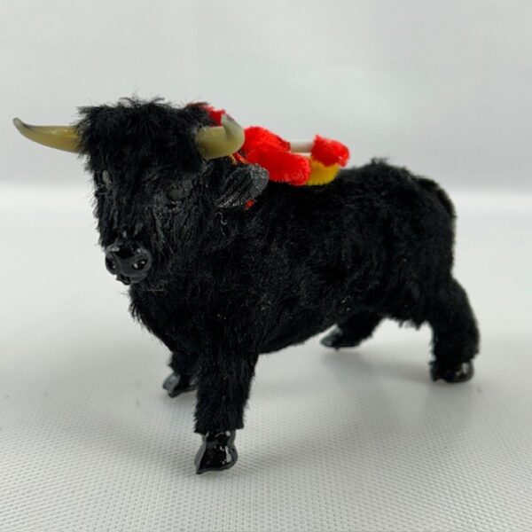 Spanish Miniature Bull Sculpture