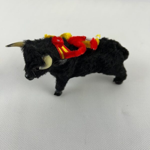 Spanish Miniature Bull Sculpture