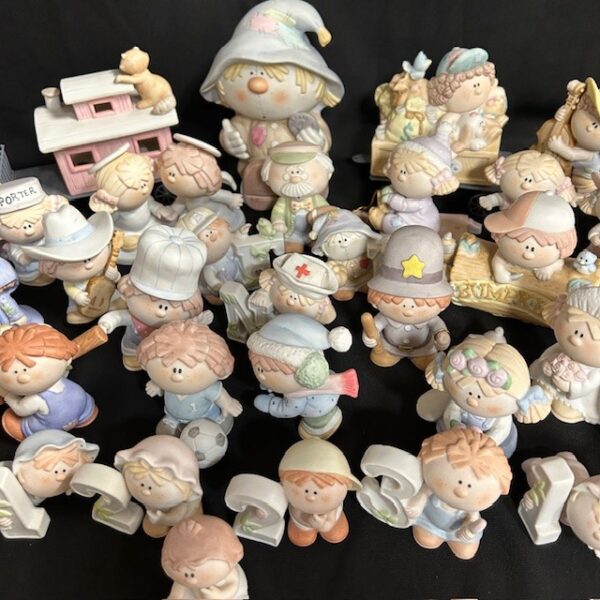 Lot of 49 Bumpkins Figurines