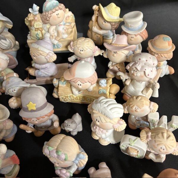 Lot of 49 Bumpkins Figurines