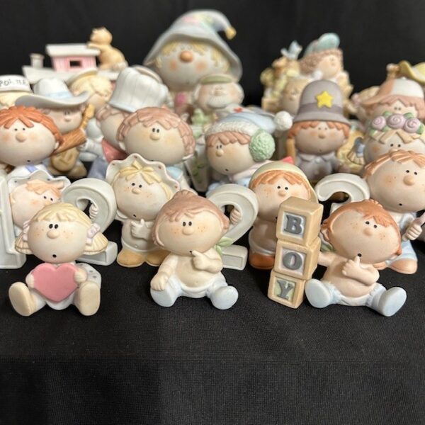 Lot of 49 Bumpkins Figurines