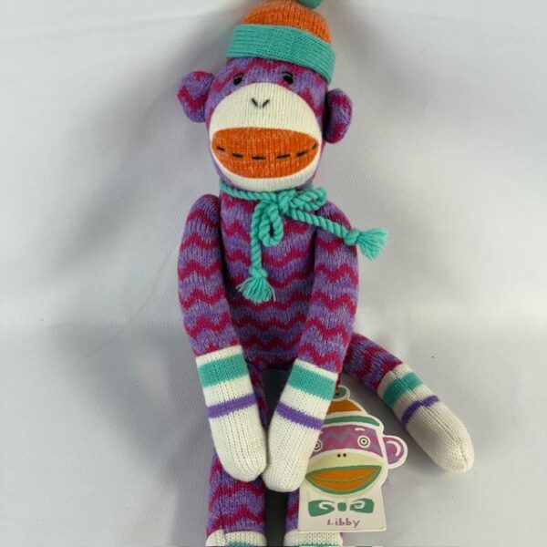 Libby The Zig Zag Monkey - NWT