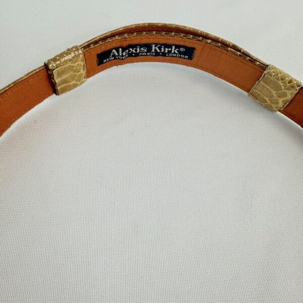 VTG Alexis Kirk Faux Snake Belt