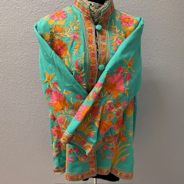 Indian Handmade Soft Cotton Quilted Kantha Jacket