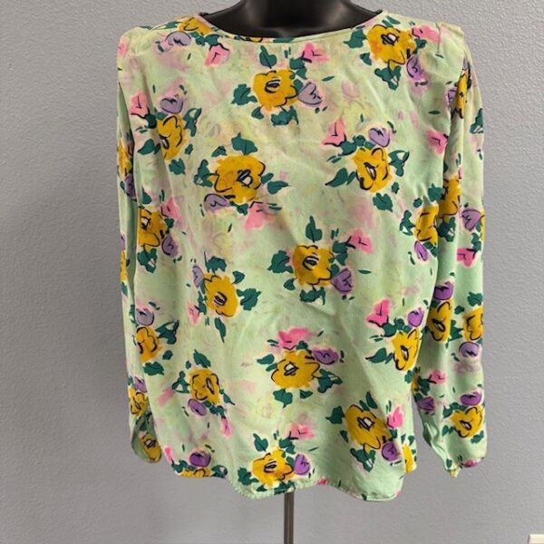 VTG Italian Ungara Long Sleeve Blouse - Size 12