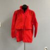 VTG Red Eddie Bauer Women's Wind Breaker Sz Med