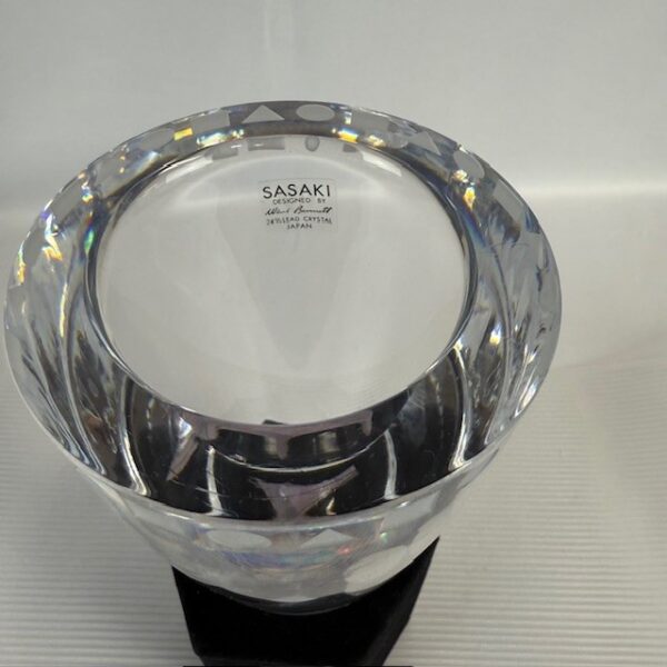 VTG Sasaki Crytal Vase