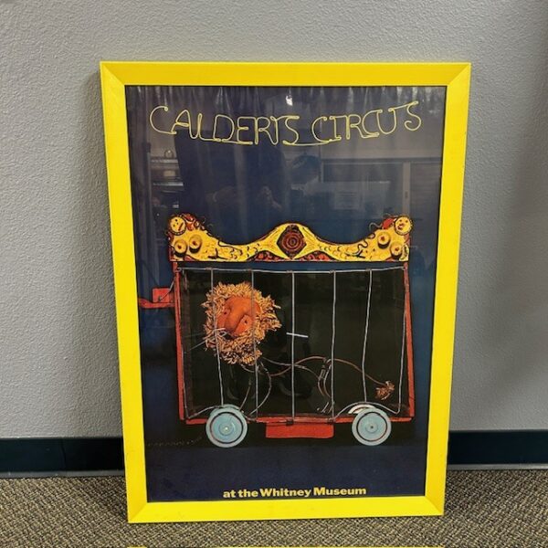 Framed Alexander Calder Vintage Circus Lithograph