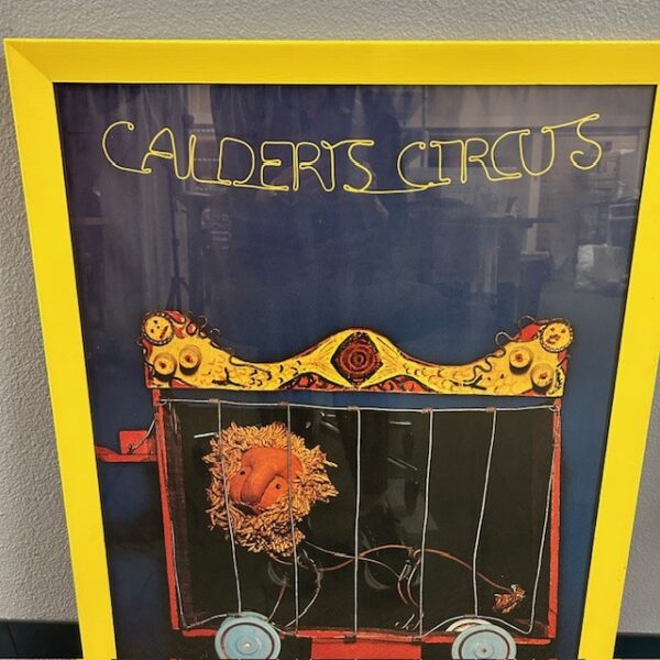 Framed Alexander Calder Vintage Circus Lithograph