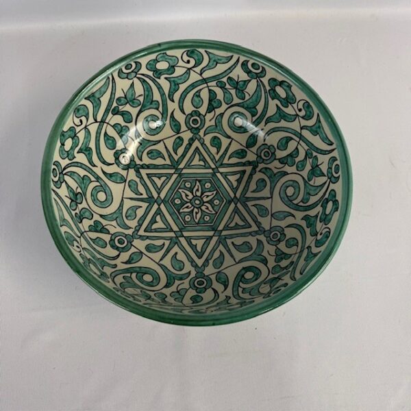 Middle Eastern Designed Hand Painted Bowl