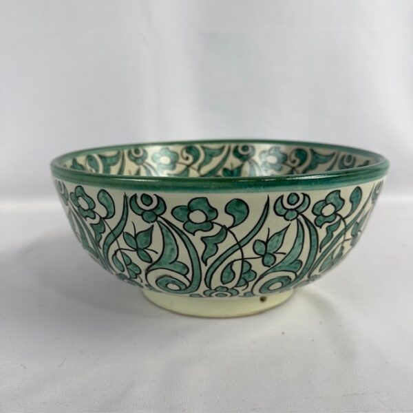 Middle Eastern Designed Hand Painted Bowl
