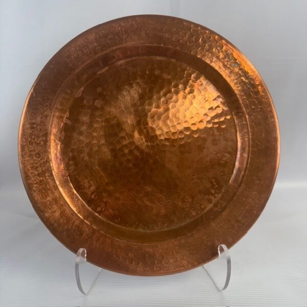 VTG Large Solid Copper Charger Plates