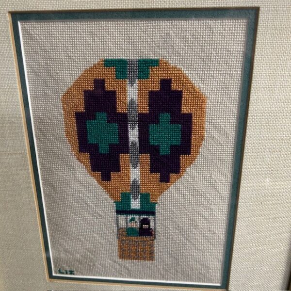 Hot Air Balloon Cross Stitch