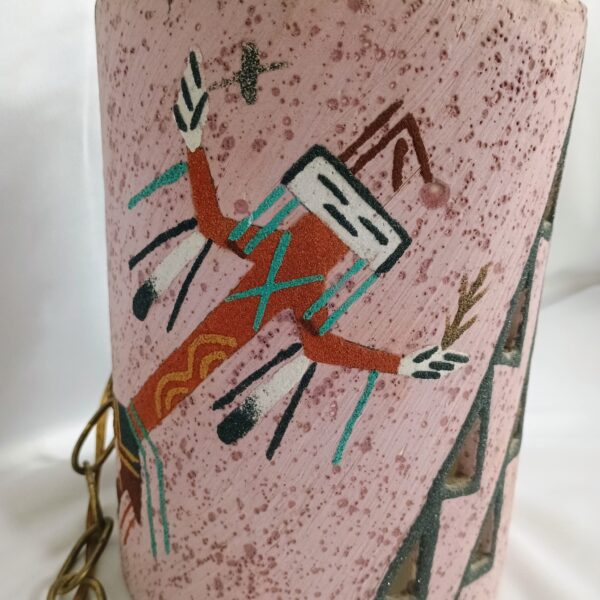 VTG Kachina Swag Lamp