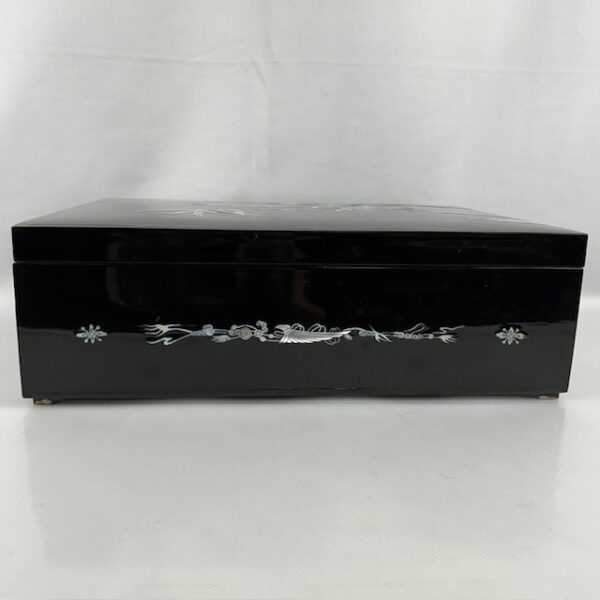 Japanese Black Lacquerware Box