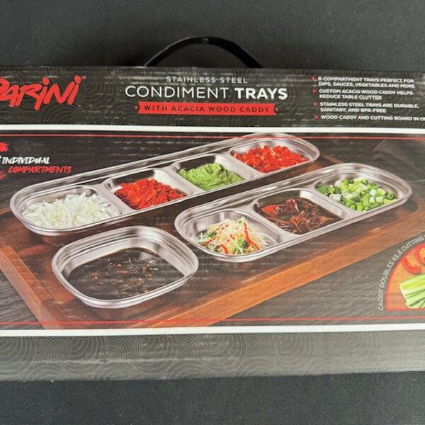 NIB Panini Condiment Trays