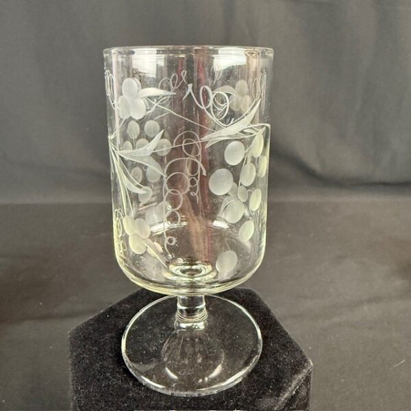 Mountaineer Glass Co. Carafe and Wine Glasses