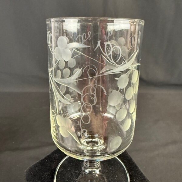 Mountaineer Glass Co. Carafe and Wine Glasses