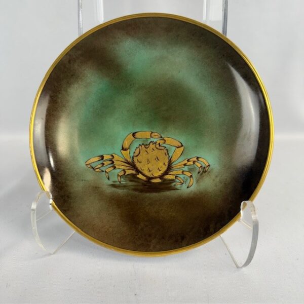 VTG Furstenberg Porcelain Crab Plate