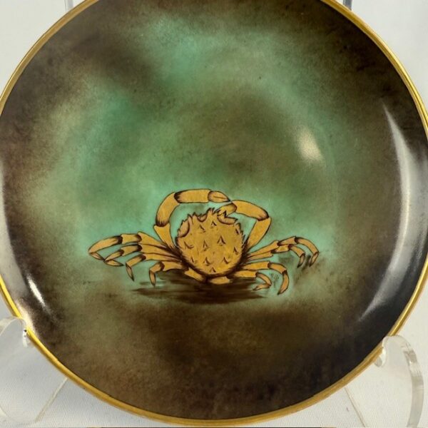 VTG Furstenberg Porcelain Crab Plate