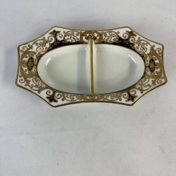 Noritake Two Part Octagonal Relish Dish