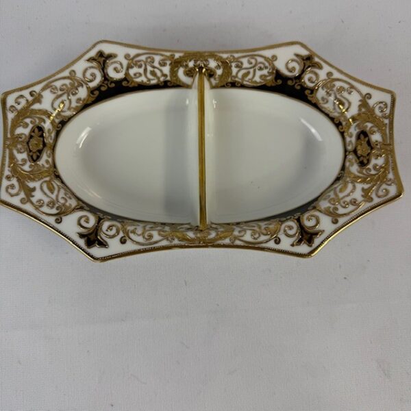 Noritake Two Part Octagonal Relish Dish