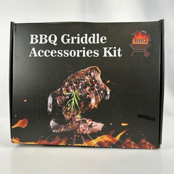 NIB BBQ Griddle Accessories Kit