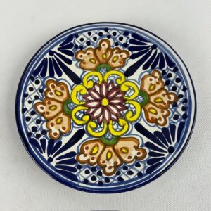 Blue Talavera Sandwich Plate